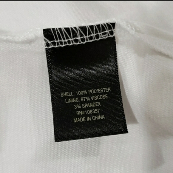 Worthington Short Sleeve Top With Split Back Detail - Picture 5 of 5